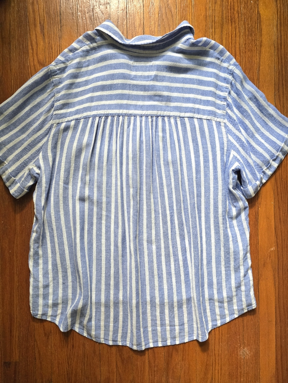 RAILS Linen Top Savannah Stripe XL Blue White Stripe - Picture 3 of 7